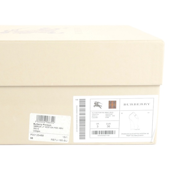 Burberry Prorsum Keston Lucite Wedge Boots - 36 - Picture 11 of 12
